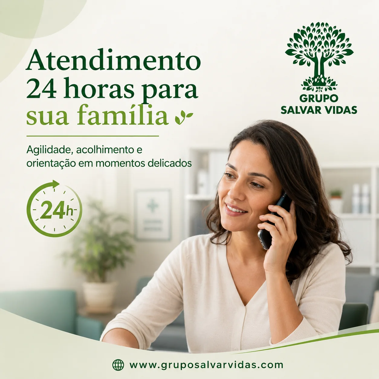 Atendimento 24 horas Ache Clínicas
