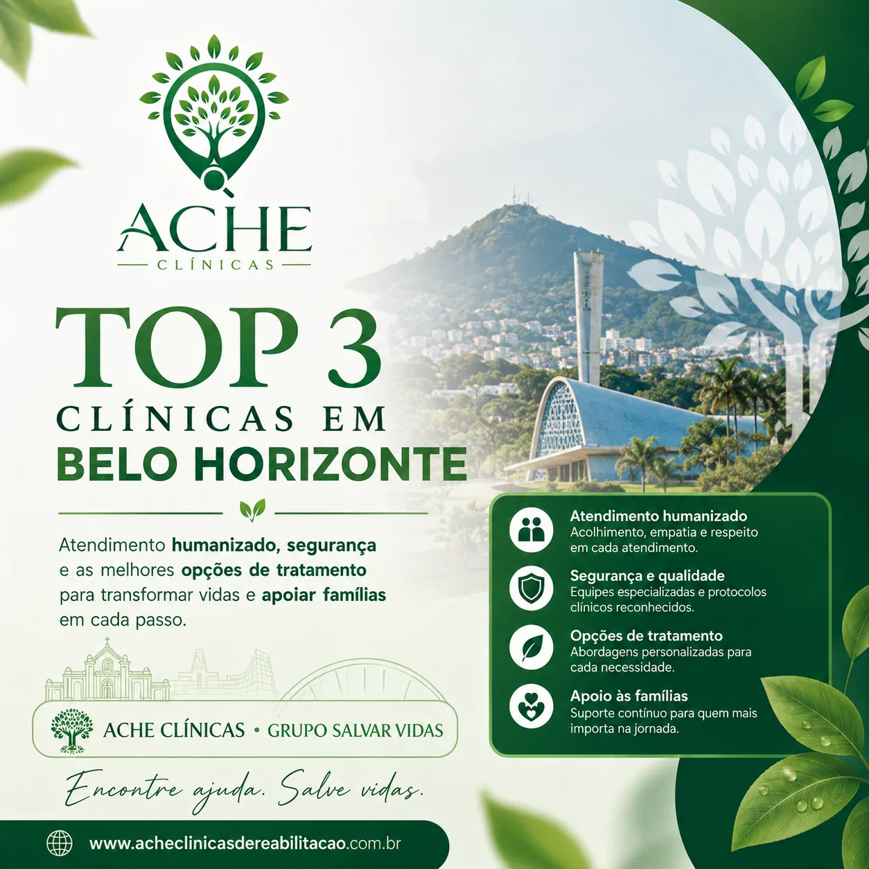 Clínica de reabilitação em Belo Horizonte