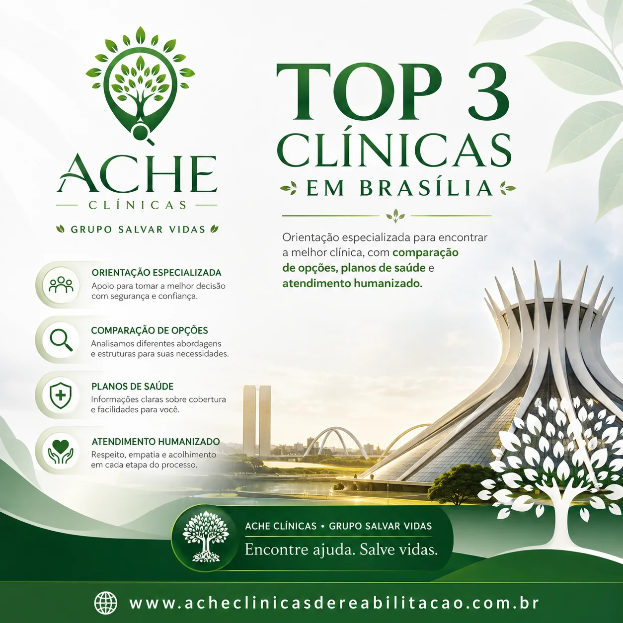 Clínica de reabilitação em Brasília