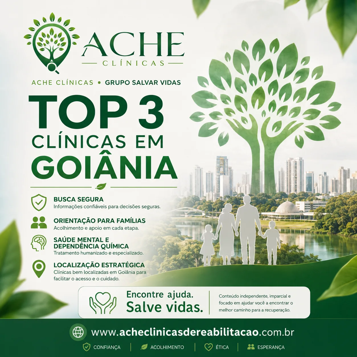 Clínica de reabilitação em Goiânia