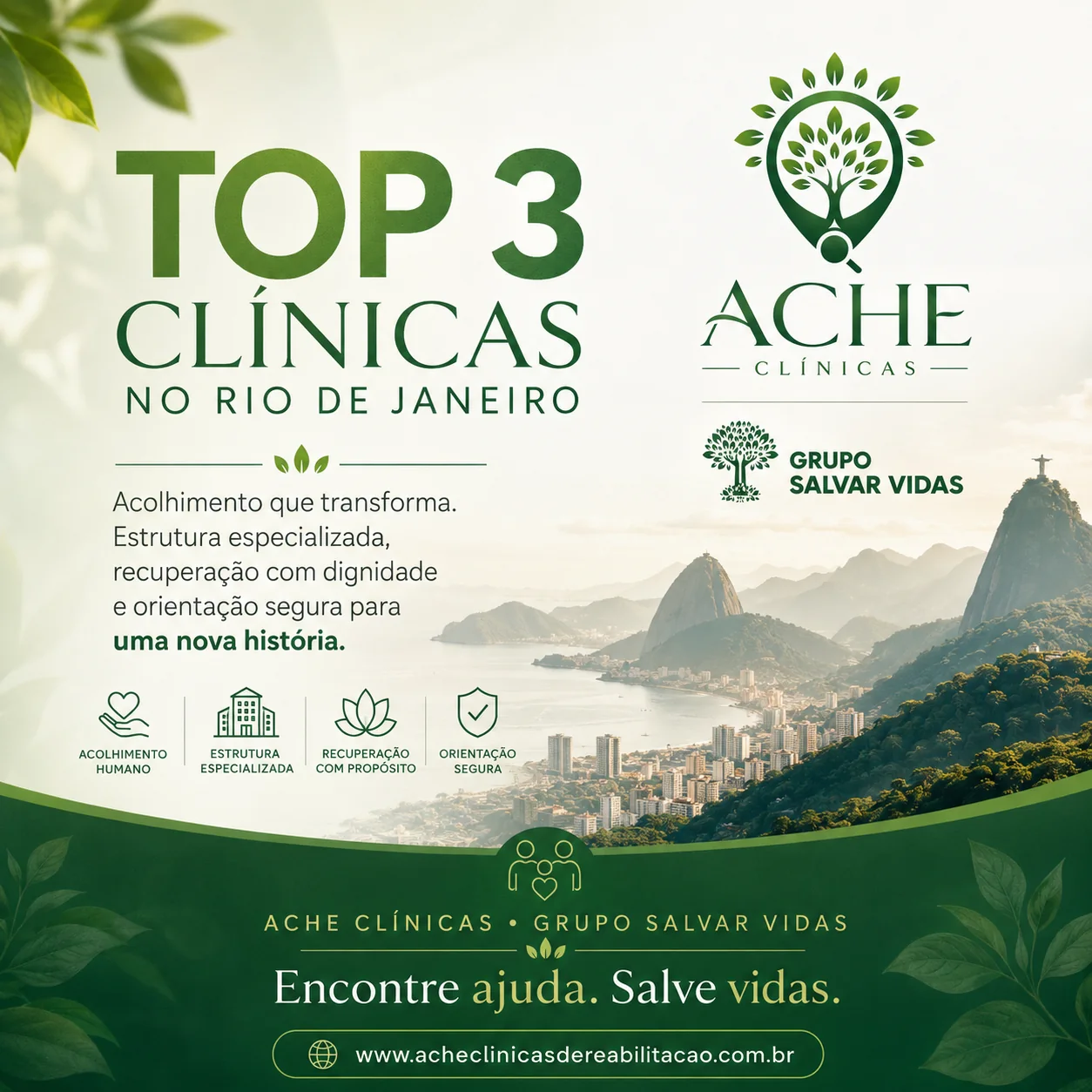 Clínica de reabilitação no Rio de Janeiro